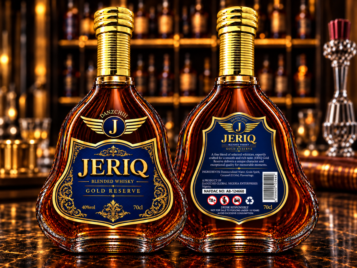 Jeriq Blended Whisky Gold Reserve 70cl